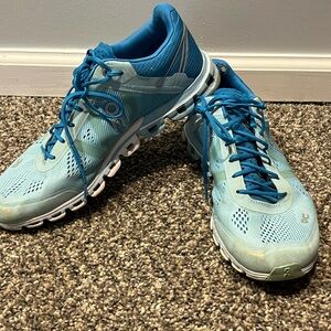 Blue on clouds shoes